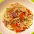 あちゃママ's cooksnap of when they made 離乳食、幼児食に！あんかけ焼きそば.
