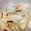 JJnomom's cooksnap of when they made カブと林檎のスイートマスタードサラダ.