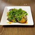 ゆーじん１１４'s cooksnap of when they made フライパンで簡単☆ゴマ油で焼きナス☆.