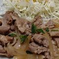きょろましゃ's cooksnap of when they made ☆豚肉の味ポン炒め.