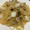 まるまるまりりん's cooksnap of when they made 旨みたっぷり！ボンゴレスパゲティ.