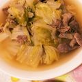 ☆ichika＊☆'s cooksnap of when they made うどんスープで♪白菜と豚バラのかんたん煮.