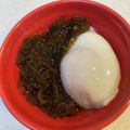 yu🐓's cooksnap of when they made 器に入れたら完成♬もずく酢ポーチドエッグ.