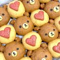 telltell5's cooksnap of when they made リラックマのちぎりパン☆.