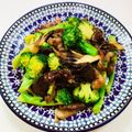 あっこ姉's cooksnap of when they made ダイエット！牛肉とブロッコリーと舞茸炒め.
