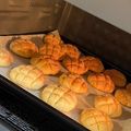 みみんがぁーお's cooksnap of when they made HMで簡単！メロンパンクッキー！.