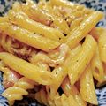 kaori238's cooksnap of when they made ワインに合う♪バジルとベーコンのペンネ.