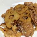 yummy?'s cooksnap of when they made 豚ロースと蓮根の旨辛生姜焼き.
