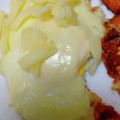 xyzクック's cooksnap of when they made 目玉焼き　チーズ×ほりにしアレンジ.
