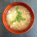 ひさかた's cooksnap of when they made 寺のじさまの大根味噌汁～扇に千本、賽ノ目.