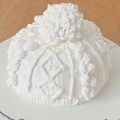 れもんらむね's cooksnap of when they made ニット帽ケーキ(ドームケーキ).