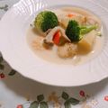 yesmama's cooksnap of when they made ホタテとエリンギのクリームシチュー.