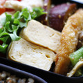 ガメコ's cooksnap of when they made お弁当用の甘い卵焼き.
