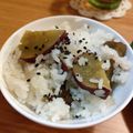 もものはちみつ's cooksnap of when they made ホエイ入りサツマイモの炊き込みご飯.