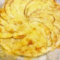ろらうみゃ's cooksnap of when they made りんごのデザートpizza.