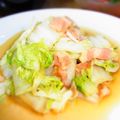 シュウちゃんのママ's cooksnap of when they made 節約おかず＊白菜ベーコン炒め.