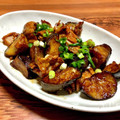 お料理ニャロメ's cooksnap of when they made 簡単！茄子と牛肉の甜麺醤炒め.