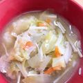 夕飯は６時です's cooksnap of when they made あっさり塩味のスープ.