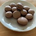 すくもーん's cooksnap of when they made 卵1個で36個！？チョコミニマカロン.