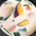 ＊ゆかまる＊'s cooksnap of when they made さつまいもとほうれん草のミルクスープ＊.