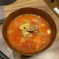 初心者うさこ's cooksnap of when they made トマト缶と大豆のスープ.