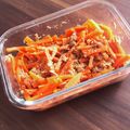 今日なににする？'s cooksnap of when they made レンジで一発！にんじんしりしり.
