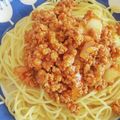 sachiii555's cooksnap of when they made ケチャップベースの簡単手作りミートソース.