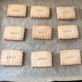 baraneko's cooksnap of when they made 米粉バター不使用ショートブレッド.
