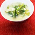 ﾁｲﾁｬﾝﾏﾏ's cooksnap of when they made ニンニク大好き☘️居酒屋風スタミナスープ.