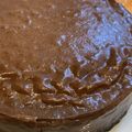 ブロッコリーの部屋's cooksnap of when they made 濃厚チョコレートチーズケーキ.