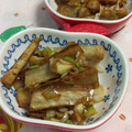 赤い電話's cooksnap of when they made ごぼうのうまうまネギ塩炒め.