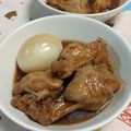 赤い電話's cooksnap of when they made 圧力鍋で！鶏手羽元の簡単ほろほろ味噌煮.