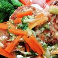 お★か★ゆ's cooksnap of when they made 離乳食後期〜完了期☆簡単豆腐ハンバーグ☆.