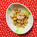 チェックのミニくま's cooksnap of when they made 大豆とベーコンの炒めもの.