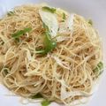 Megurume's cooksnap of when they made アイラップで焼ビーフン.