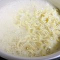 ♡マッキークッキング's cooksnap of when they made 【夜食】シチューの素で豚骨ラーメン風.
