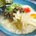 ♡マッキークッキング's cooksnap of when they made 【夜食】シチューの素で豚骨ラーメン風.