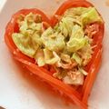 ayu's cooksnap of when they made ハートな♡トマトサラダ.