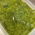 maruico's cooksnap of when they made クセになる！春菊のジェノベーゼ♪.