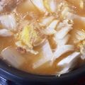 ゆま09022015's cooksnap of when they made ★白菜と豚肉の味噌バター鍋★.