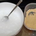そらやす's cooksnap of when they made 簡単♪片栗粉のぷるっぷるわらび餅.