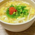 のんべぇヒロ's cooksnap of when they made 明太あんかけうどん♫.
