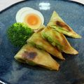クック4QSH31☆'s cooksnap of when they made サッと1品！枝豆とチーズの焼き春巻き.
