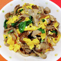 きゃんでぃ×2's cooksnap of when they made あと一品！舞茸とニラの卵とじ.