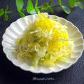 Miiyasusho's cooksnap of when they made キャベツとたくあんのナムル.