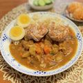 ちゃぴ♥'s cooksnap of when they made バレンタインに♡ポークステーキカレー.