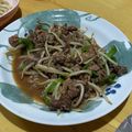 minimikiミキ's cooksnap of when they made 節約♫もやし☆de☆青椒肉絲☆.