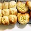 pekofamily's cooksnap of when they made ＨＢ大活用☆最大量の美味しいパン生地☆.