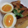 ☆彡りこ☆彡's cooksnap of when they made 豚バラブロックチャーシューと味付き玉子.