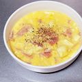 あーかび's cooksnap of when they made 濃厚なのにあっさり味♪豆腐ボナーラ.